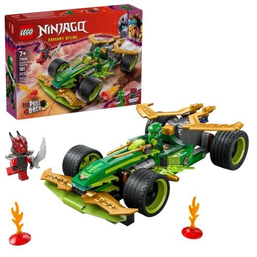 LEGO NINJAGO 71828 Lloyd'i tagasitõmbamisvõistlusauto