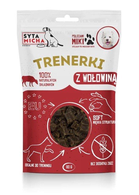 SYTA MICHA Maiused veisega - koera maius - 80 g