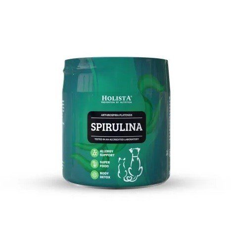 HOLISTA Spiruline - koerte ja kasside toidulisandid - 100g