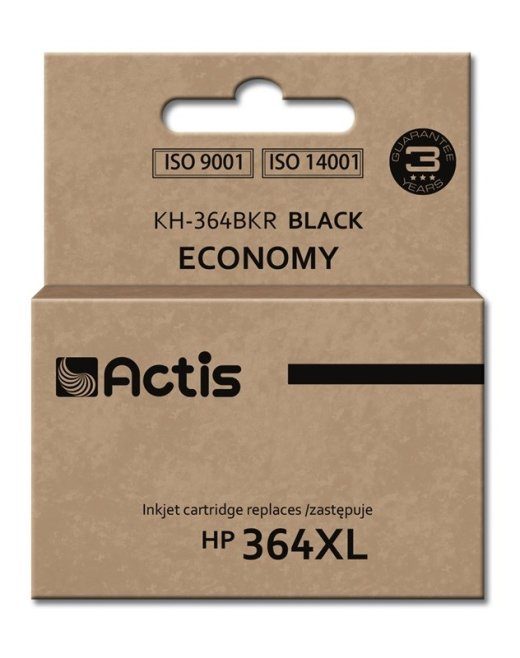 Actis KH-364BKR Tint (asendus HP 364XL CN684EE jaoks; Standard; 20 ml; must)