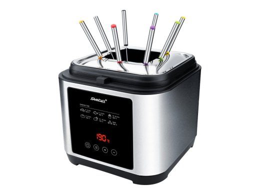 Steba Friture praepann/fondue 2.5liitrit 1200W roostevaba teras/must
