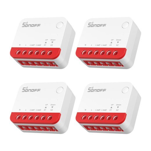 Smart ZigBee rullpöördelüliti Sonoff MINI-ZBRBS (4pak)