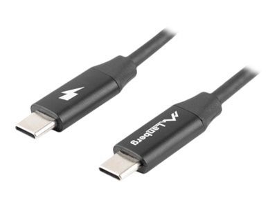 Lanberg USB Type-C kaabel 1m must