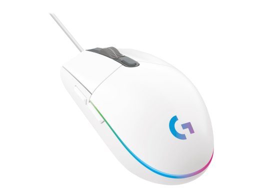 Logitech Gaming hiir G203 LIGHTSYNC optiline juhtmesüsteem valge