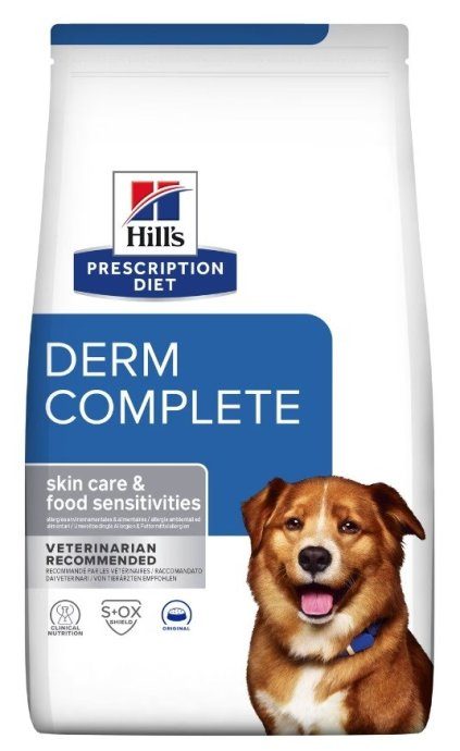 HILL'S Prescription Diet Derm Complete - kuiv koeratoit - 1,5kg