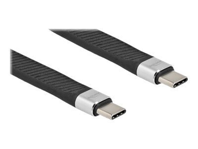 Delock USB Type-C kaabel 13cm must