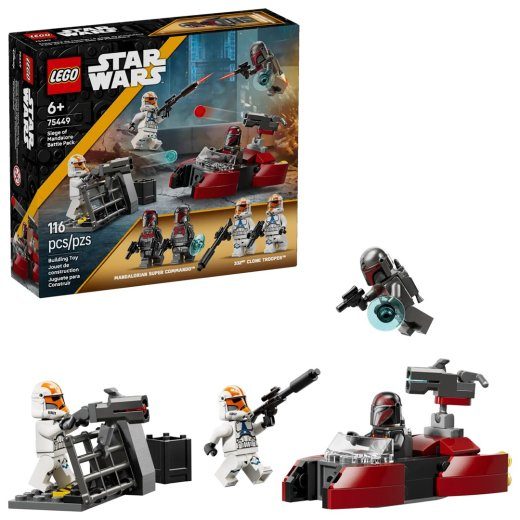 LEGO STAR WARS 75449 Battle Pack: Mandalore piiramine