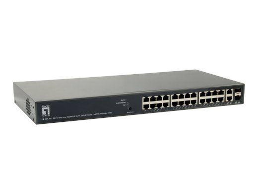 LevelOne GEP-2651 26-portiline Gigabit PoE+ lüliti