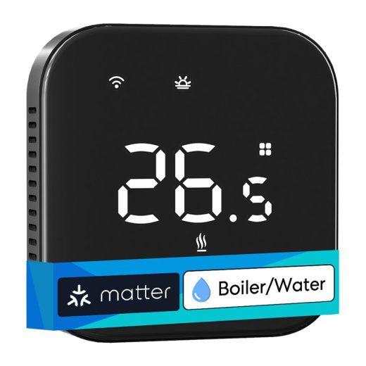 MEROSS MTS215BMA-B() nutikas Wi-Fi termostaat (must)