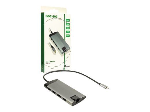 Argus GDC-802 USB-C 3.1 dokavimo stotelė