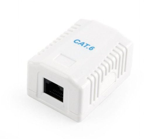 KAABEL LISASEADE MOUNT BOX CAT6 UPT/NCAC-1U6-01 GEMBIRD