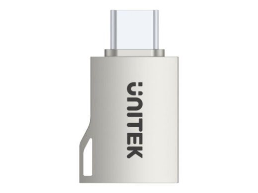 Unitek USB-C adapter hõbedane
