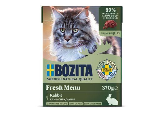 BOZITA Fresh Menu Küllik želees märgkassitoit - 370g