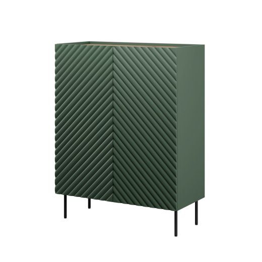 Raamatukapp 2D2SZ ONDA 98x45xH127 roheline