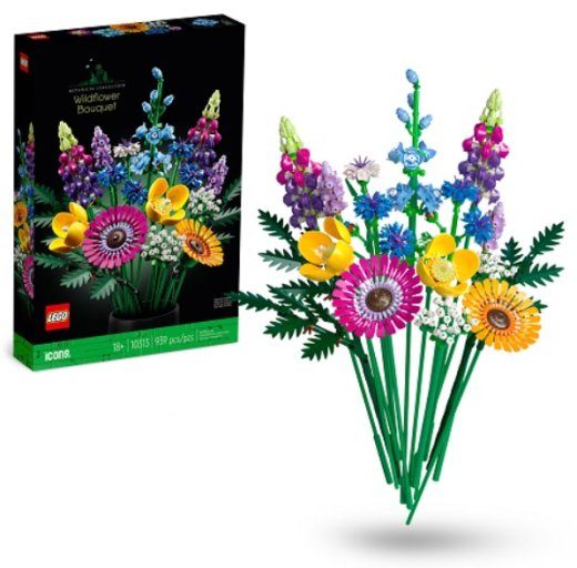 LEGO 10313 Laukinių gėlių puokštės konstruktorius