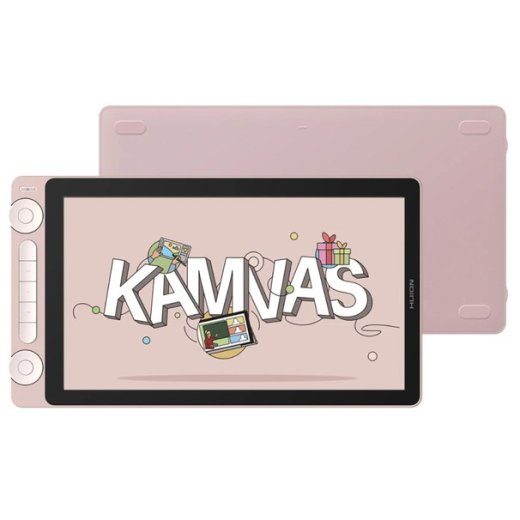 HUION Kamvas 13 piešimo planšetė Rožinė 5080 lpi 293.76 x 165.24 mm USB
