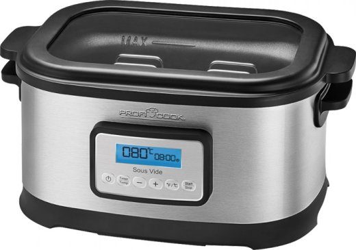ProfiCook PC-SV 1112 8 L 520 W Must Roosevaba tähestik
