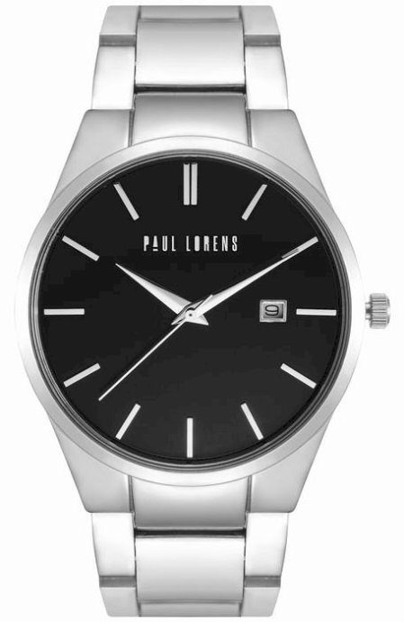 PAUL LORENS Meeste kell PL20015B-1C1 / must