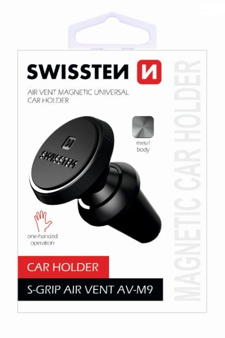 Swissten S-Grip AV-M9 universaalne auto õhuventilaatori kinnitus seadmetele