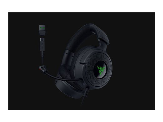 Razer Kraken V4 X juhtmega kõrvaklapid Must