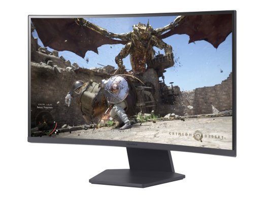 LG 27GS60QC-B.AEUQ 27inch UltraGear 1000R lenktas Žaidimų monitorius QHD 1ms GtG 180Hz