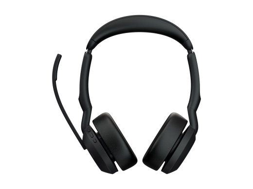 Jabra Evolve2 55 MS stereo juhtmevabad kõrvaklapid must