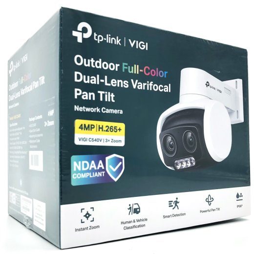 TP-Link VIGI C540V V1 Outdoor 2560 x 1440 Network Surveillance Camera