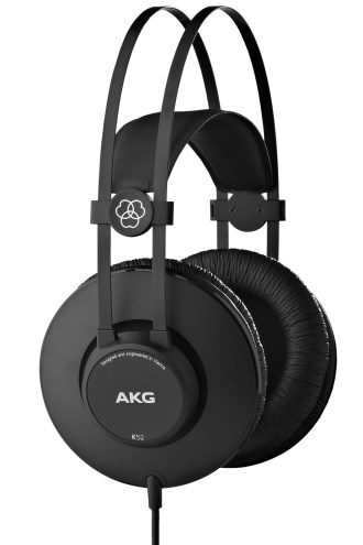 AKG K52 - studijiniai ausinės, virš ausų, uždaros