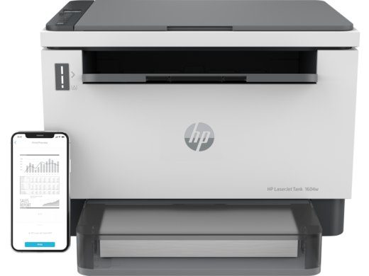HP LaserJet Tank MFP 1604w Printer