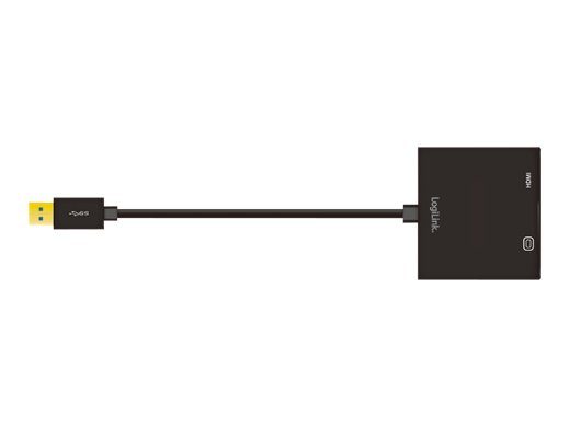 LOGILINK UA0234 - Adapter USB 3.0 to VGA / HDMI