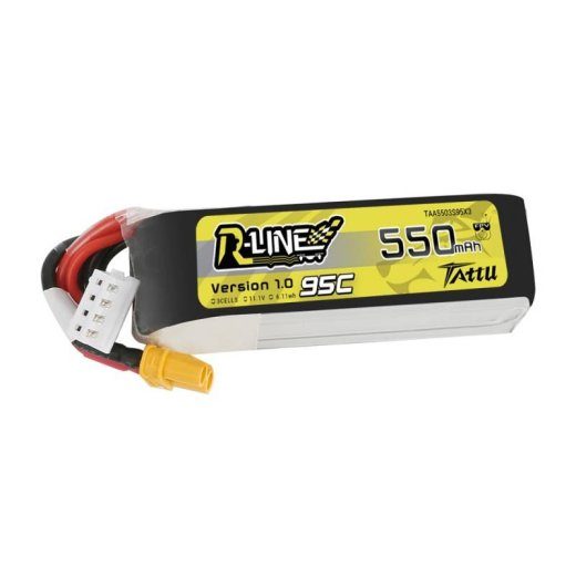 Aku Tattu R-Line 550mAh 11,1V 95C 3S1P XT30