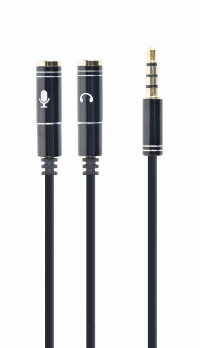 AUDIO KAABEL 3.5MM 4-PIN TO/3.5MM S+MIC CCA-417M GEMBIRD