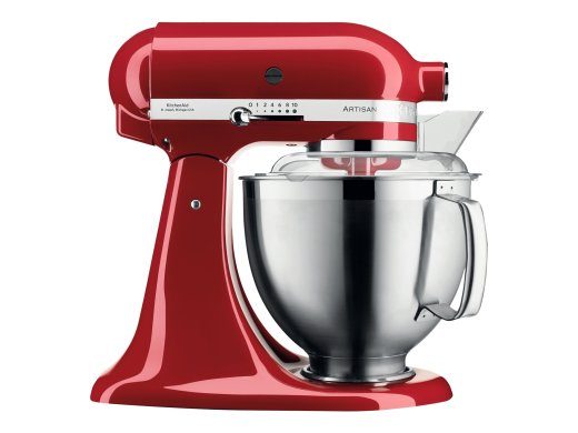KitchenAid Artisan Premium 5KSM185PSEER standinis maišytuvas Empire raudona