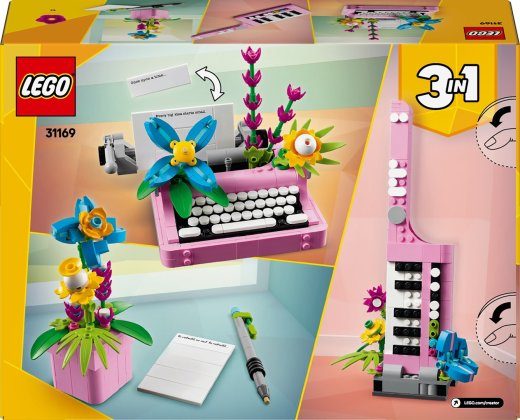 LEGO CREATOR 3in1 31169 Flower Writing Machine