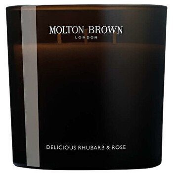 Delicious Rhubarb & Rose Scented Candle - Scented candle 600.0g