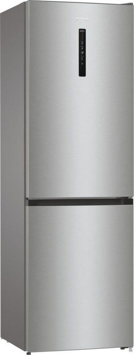 Gorenje NRK6192AXL4 fridge-freezer Freestanding 300 L E Grey