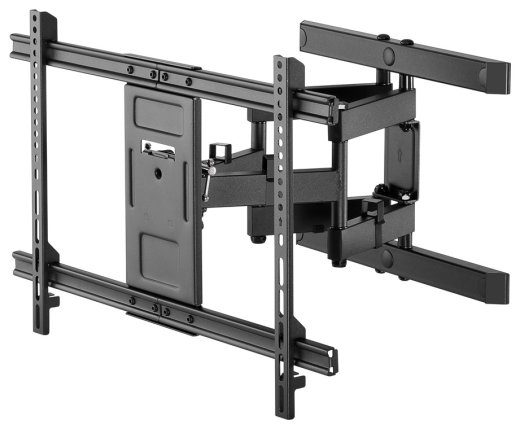 Goobay Wall mount Tilt, Swivel Black