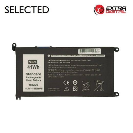 ExtraDigital YRDD6 aku Dell sülearvuti jaoks 3600mAh