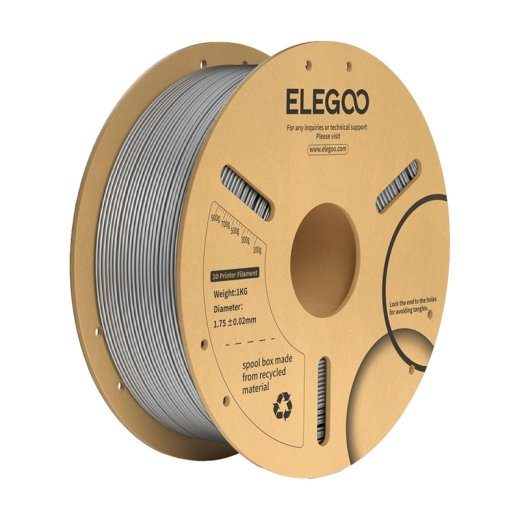ELEGOO PLA+ Filamentas (Žvaigždžių Pilka)