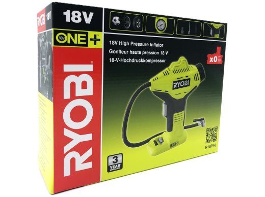 Ryobi One+ R18PI-0 Juhtmeta Õhupump - Ilma Akuta