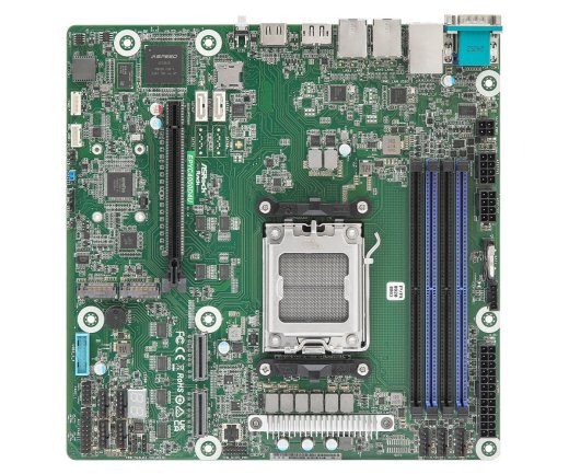 Asrock EPYC4000D4U KNOLL3 X300 Socket AM5 micro ATX emaplaat
