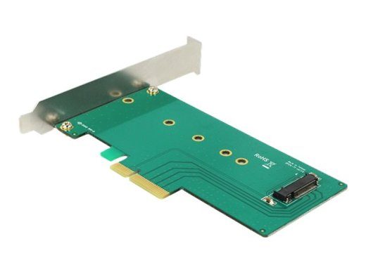 DeLOCK PCI Express x4 kaart > 1 x sisene NVMe M.2 salvestuskontroller
