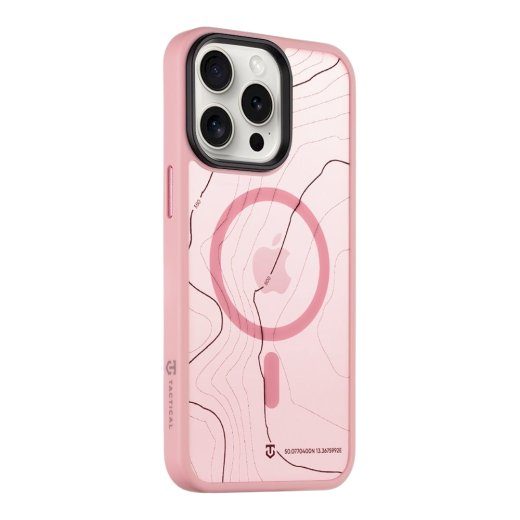 Taktikaline MagForce Hyperstealth Sika ümbris iPhone 15 Pro Maxile / roosa pantser