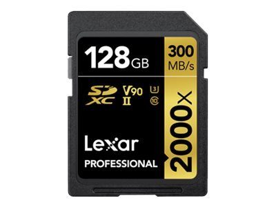 Lexar Professional SDXC UHS-II Mälukaart 128GB 300MB/s