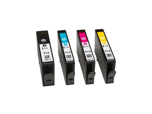 HP 912 must, kollane, tsüaan, magenta tint 6ZC74AE