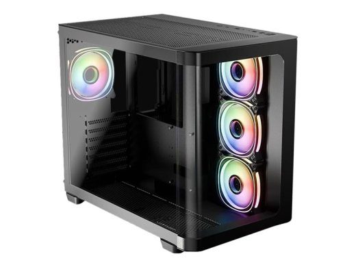 LC Power Gaming 8001B Pro-Storm pimed ATX torn kaas