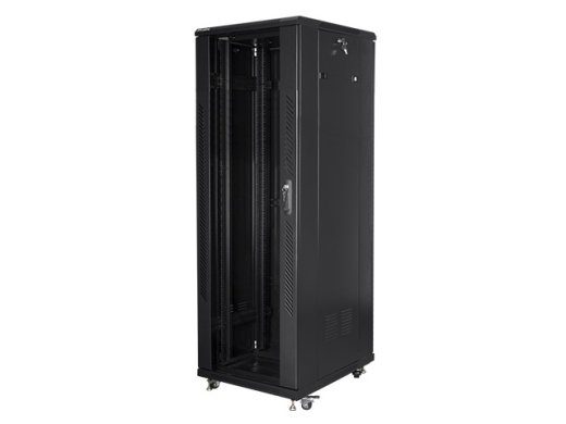 Lanberg Ruumi kapp 19" vaba seisev 37U/600x800 (tasapakk) FF01-6837-12B Must