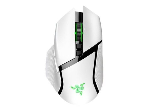Razer Basilisk V3 Pro optinis belaidis ir laidinis baltas