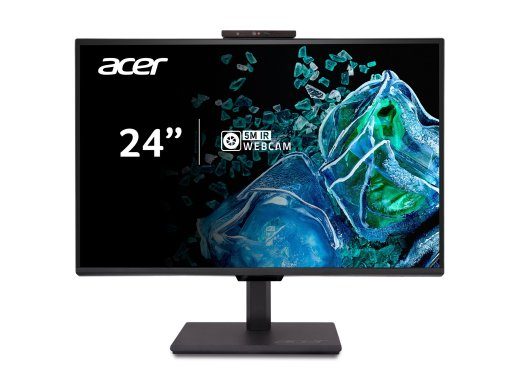 Acer Vero B248W E5bemiqprcuzx 24 colio IPS WUXGA (1920 x 1200) monitorius su HDMI, DisplayPort, USB-C, 100Hz