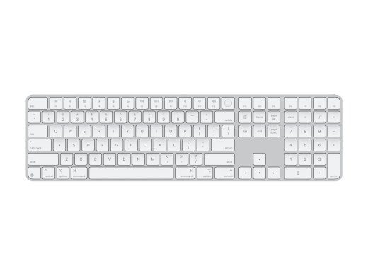 Apple Magic Keyboard Touch ID ja numbrilise klaviatuuriga juhtmevaba ameerika inglise keele klaviatuur